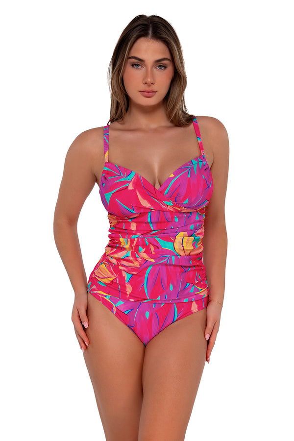 BEACH HOUSE H14970 WILLOW TWIST FRONT UNDERWIRE TANKINI TOP 2 COLOURS –  Serena's Ladies Wear