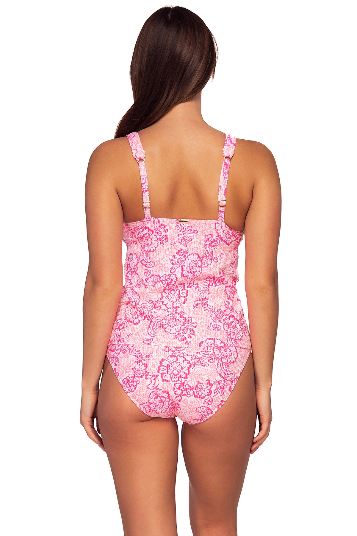 Back view of Sunsets Coral Cove Elsie Tankini Top