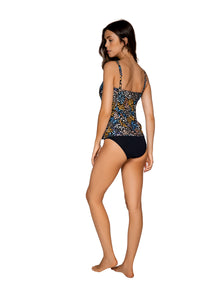 Back view of Sunsets Sunbloom Taylor Tankini Top