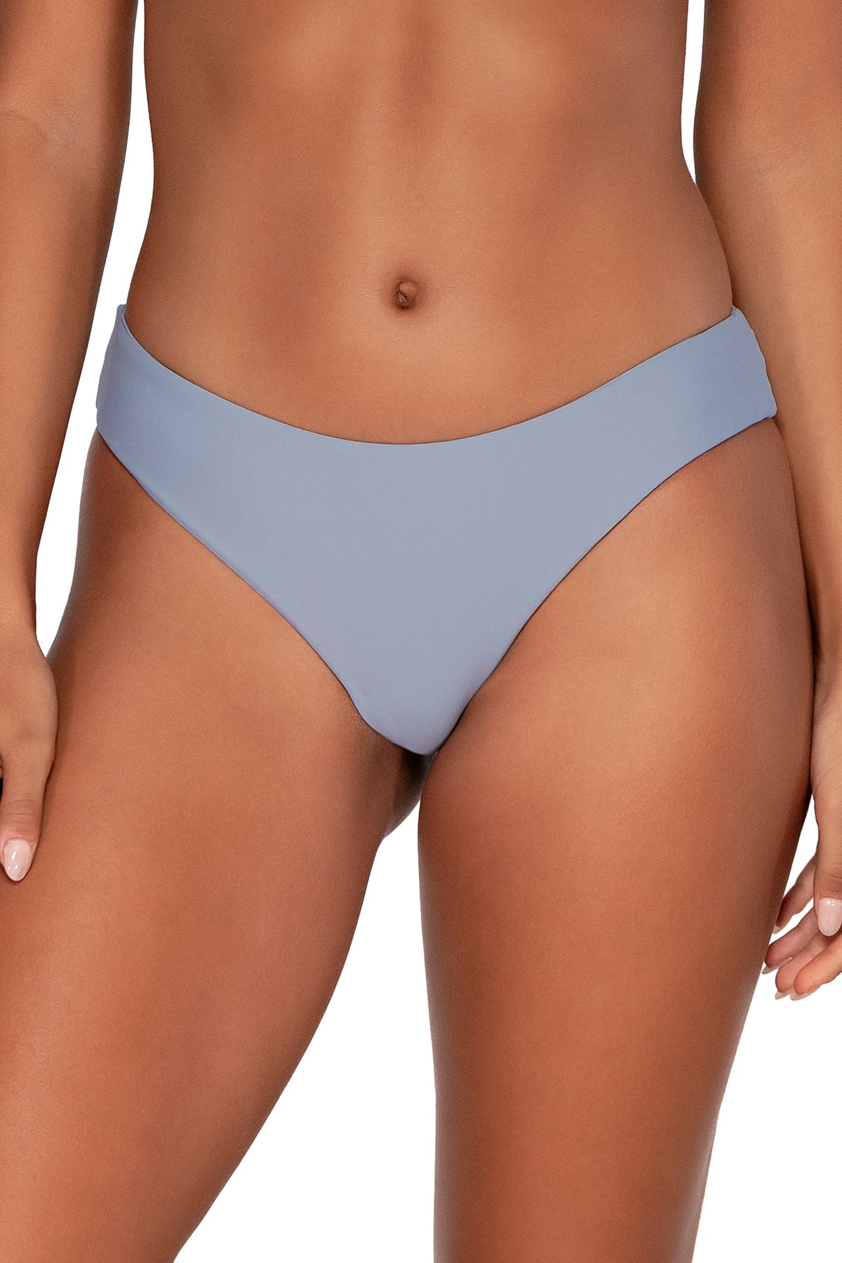 Front view of Swim Systems Monterey Hazel Hipster Bottom