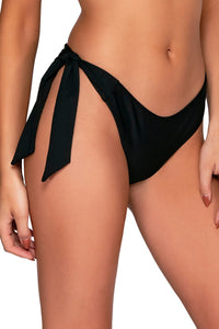 Side view of Swim Systems Black Chelsea Bottom