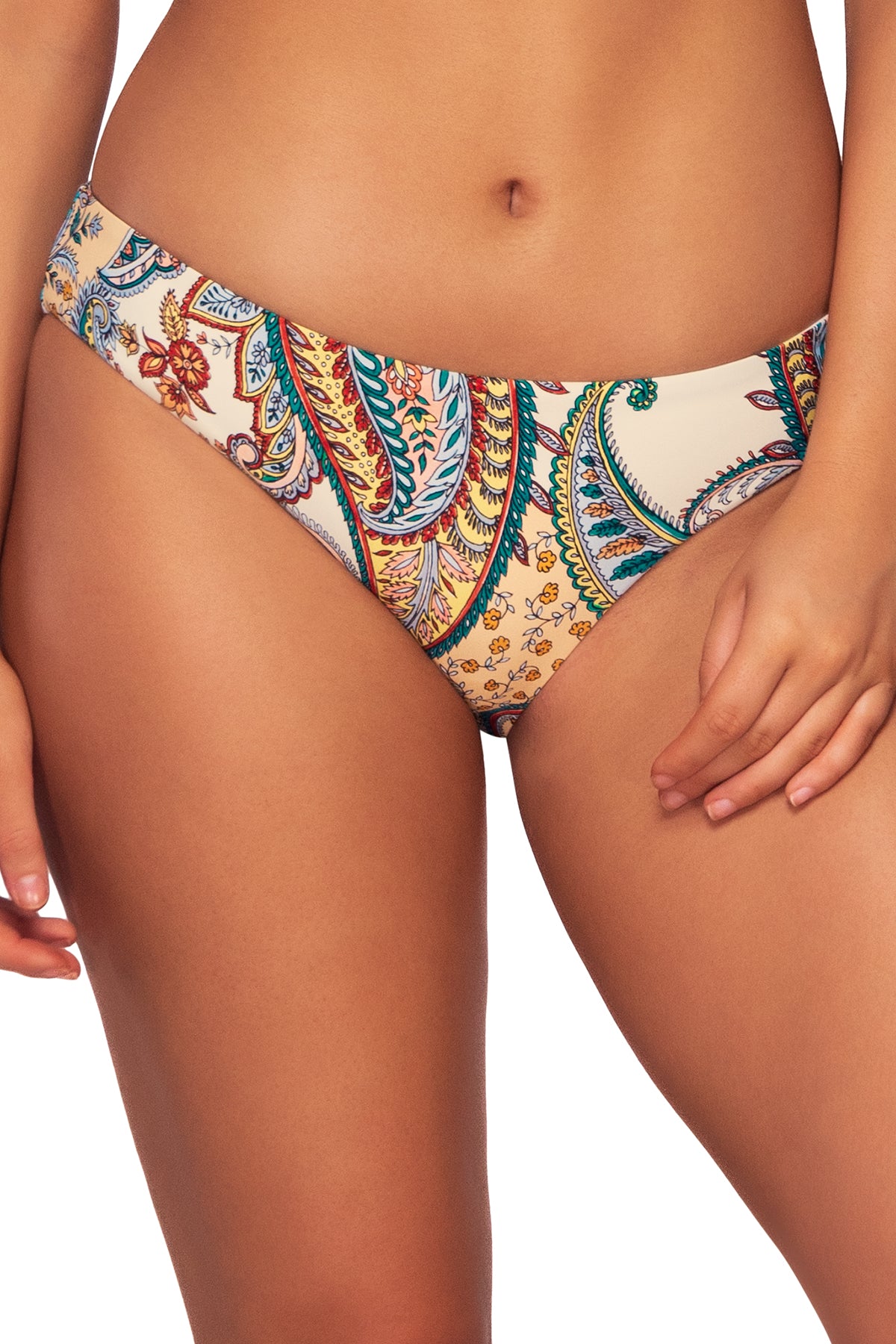 Front view of Swim Systems Let it be Chloe Bottom