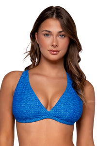 Front view of Swim Systems Calista Charlotte Top