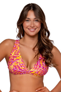 Front view of Swim Systems Ravello Charlotte Top