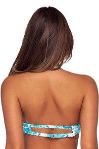 Back view of Swim Systems Out to Sea Hanalei Halter Top