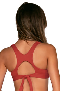Back view of Swim Systems Cayenne Rylee Racerback Top