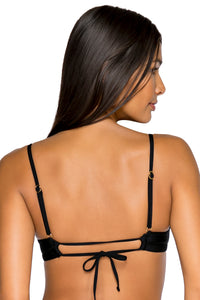 Back view of B Swim Black Out Daybreak Top