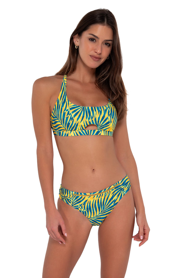 Sunsets, Swim, Sunsets Swimwear Island Life Tessa Tie High Rise Bikini  Bottom Xs Extra Small